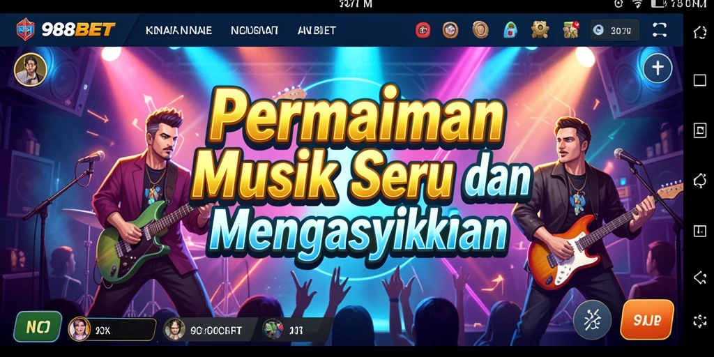 Tampilan screenshot gameplay menyenangkan dari 988BET yang penuh warna.