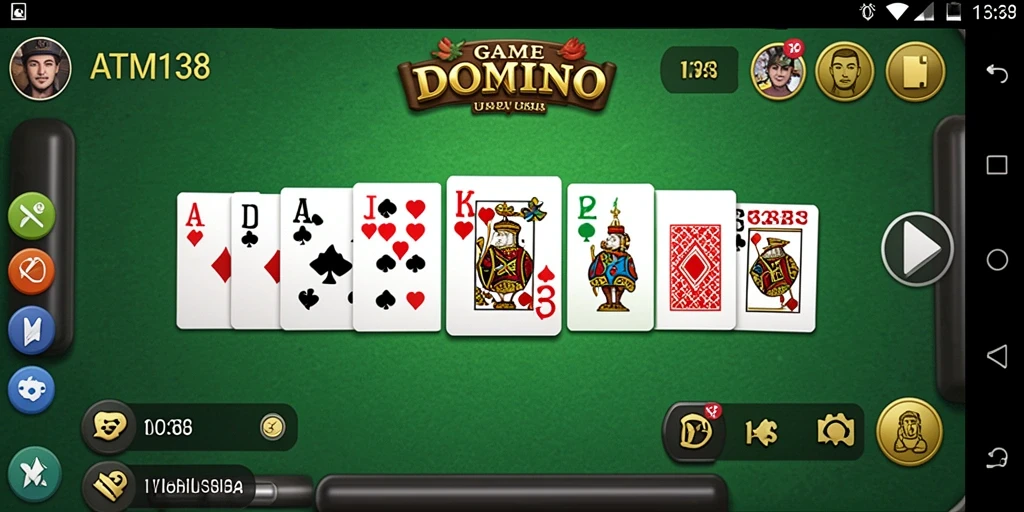 Tampilan gameplay seru dalam aplikasi ATM138 yang penuh aksi.