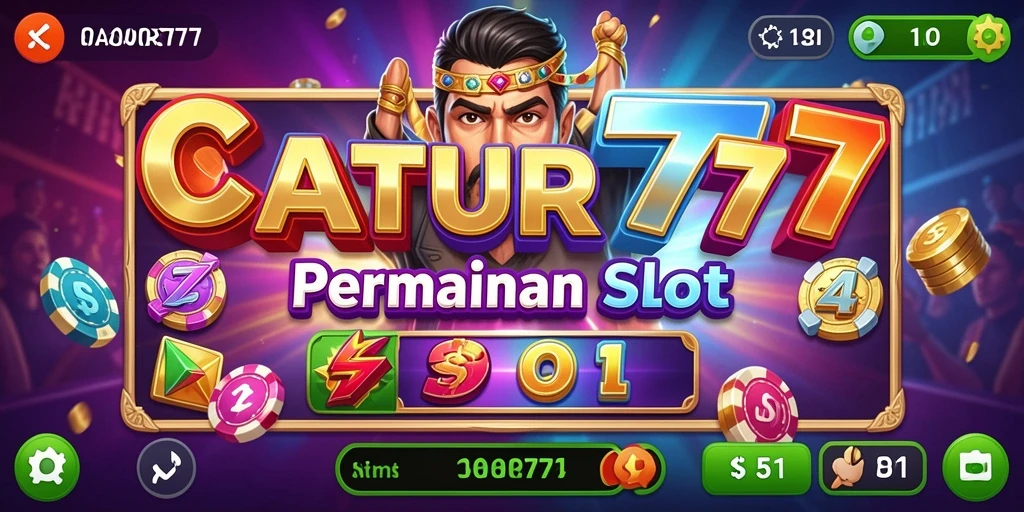 Tampilan menarik dari gameplay slot di CATUR777 yang mengasyikkan.