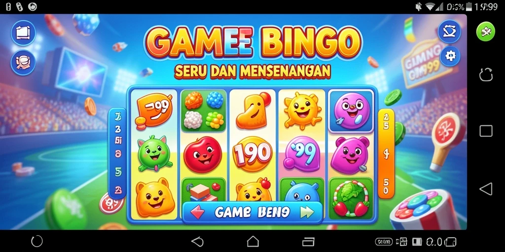 Tampilan gameplay Bingo yang mendebarkan di GIM999.