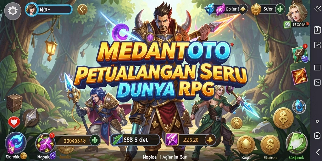 Gameplay RPG yang mendebarkan dan penuh tantangan.
