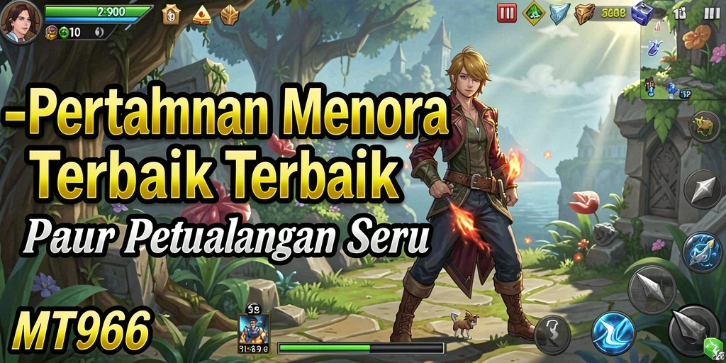 Gameplay MT966 yang menegangkan dalam pertahanan menara.
