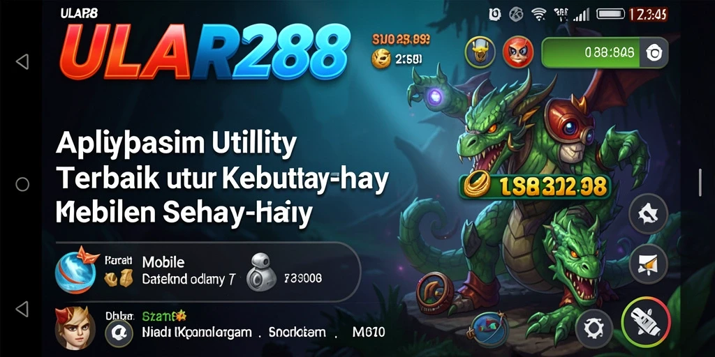 Tampilan antarmuka ULAR288 yang bersih dan mudah digunakan.