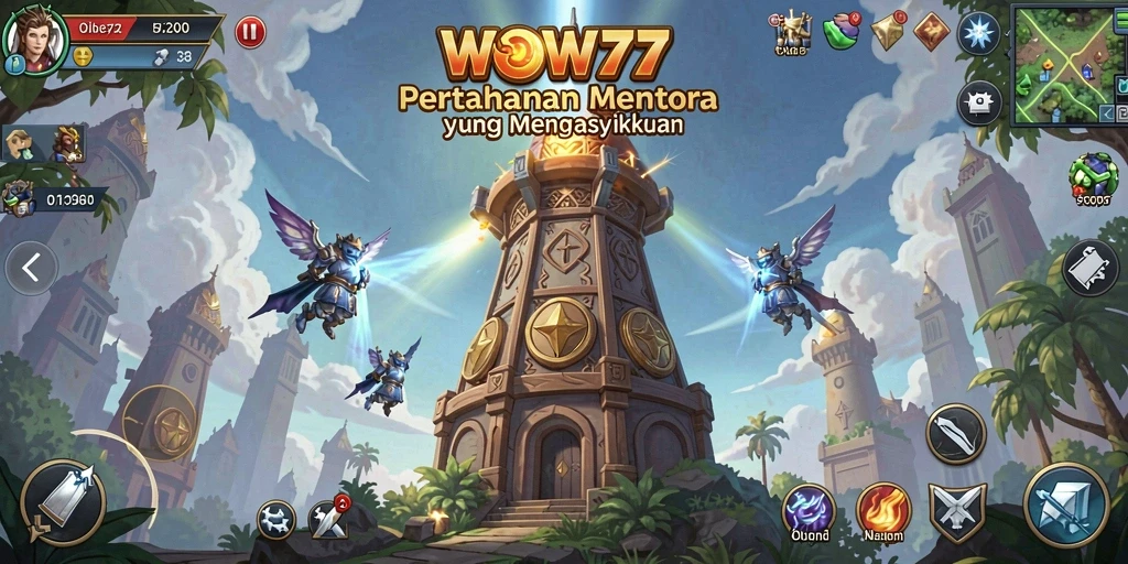 Tampilan menarik dari gameplay WOW77 yang menegangkan.
