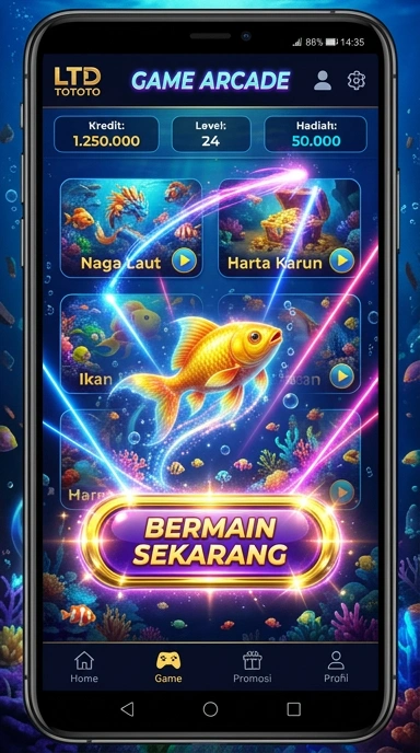 Tampilan antarmuka pengguna ltdtoto yang intuitif dan menarik.